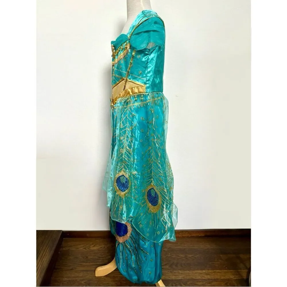NEW Disney Girls 7-10 Jasmine Princess Costume